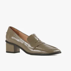 ANGLE LOAFER PRINCESS Taupe Heels