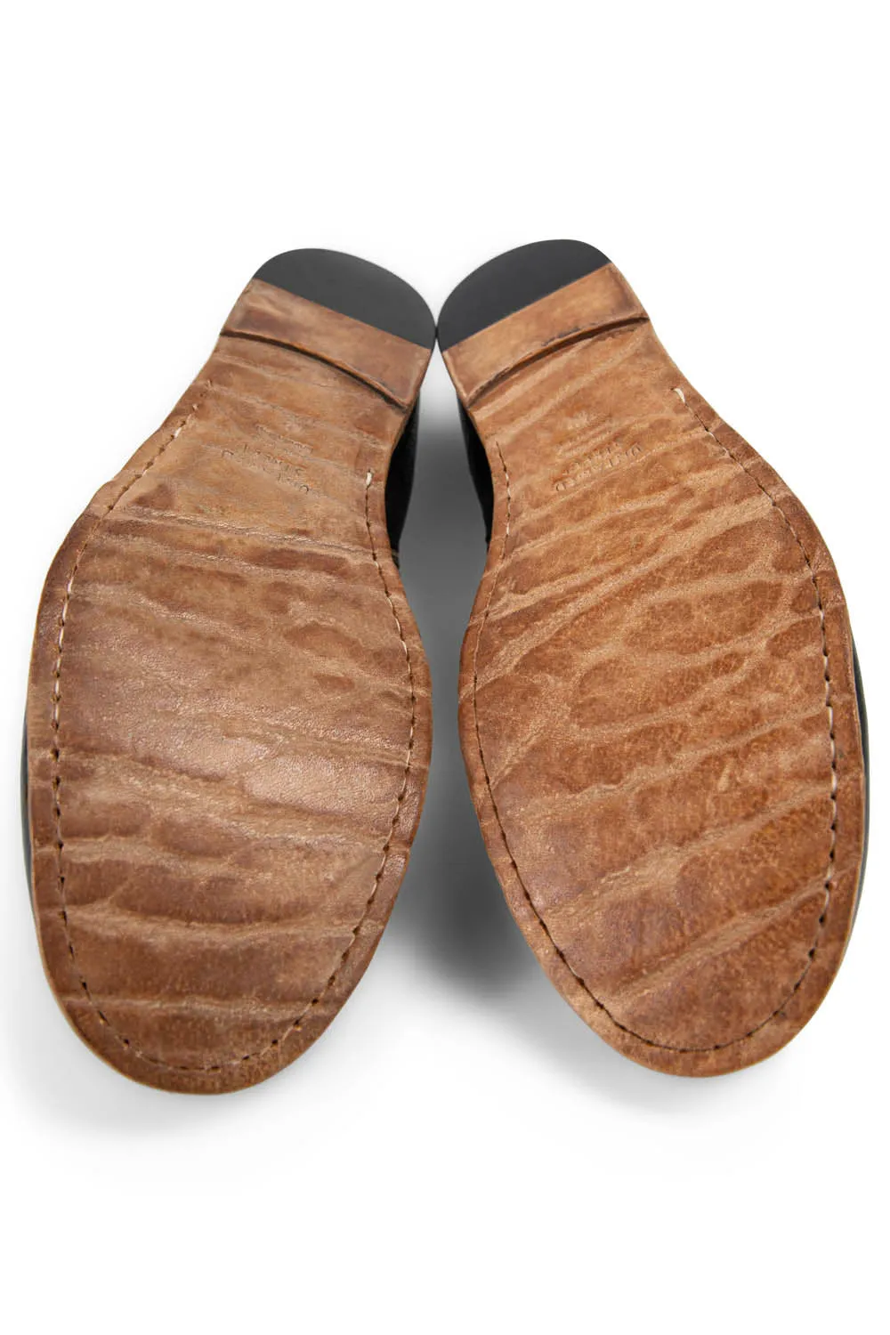 BRUCE rugged-black chukka boots.