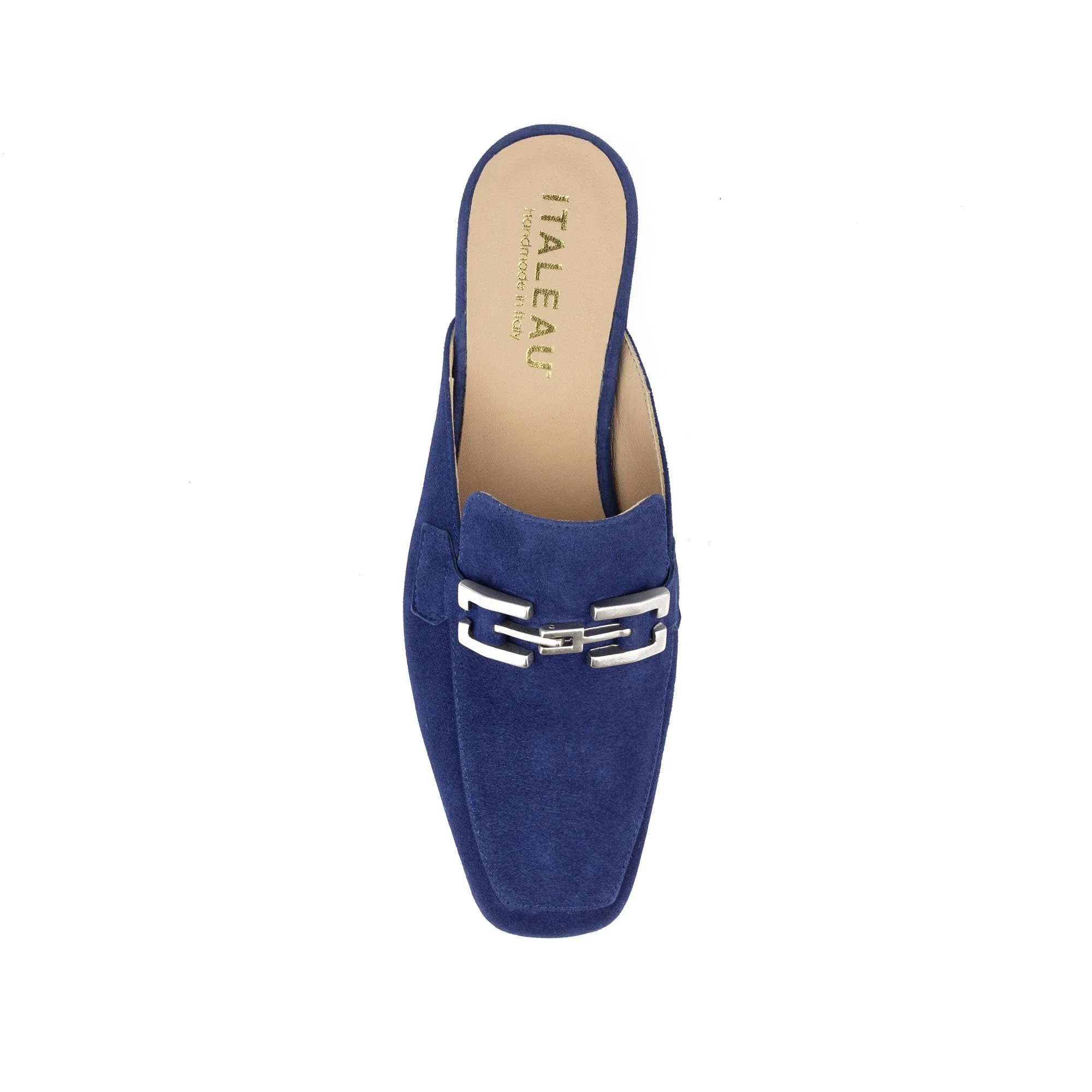 Cecile Mules Blu Marine