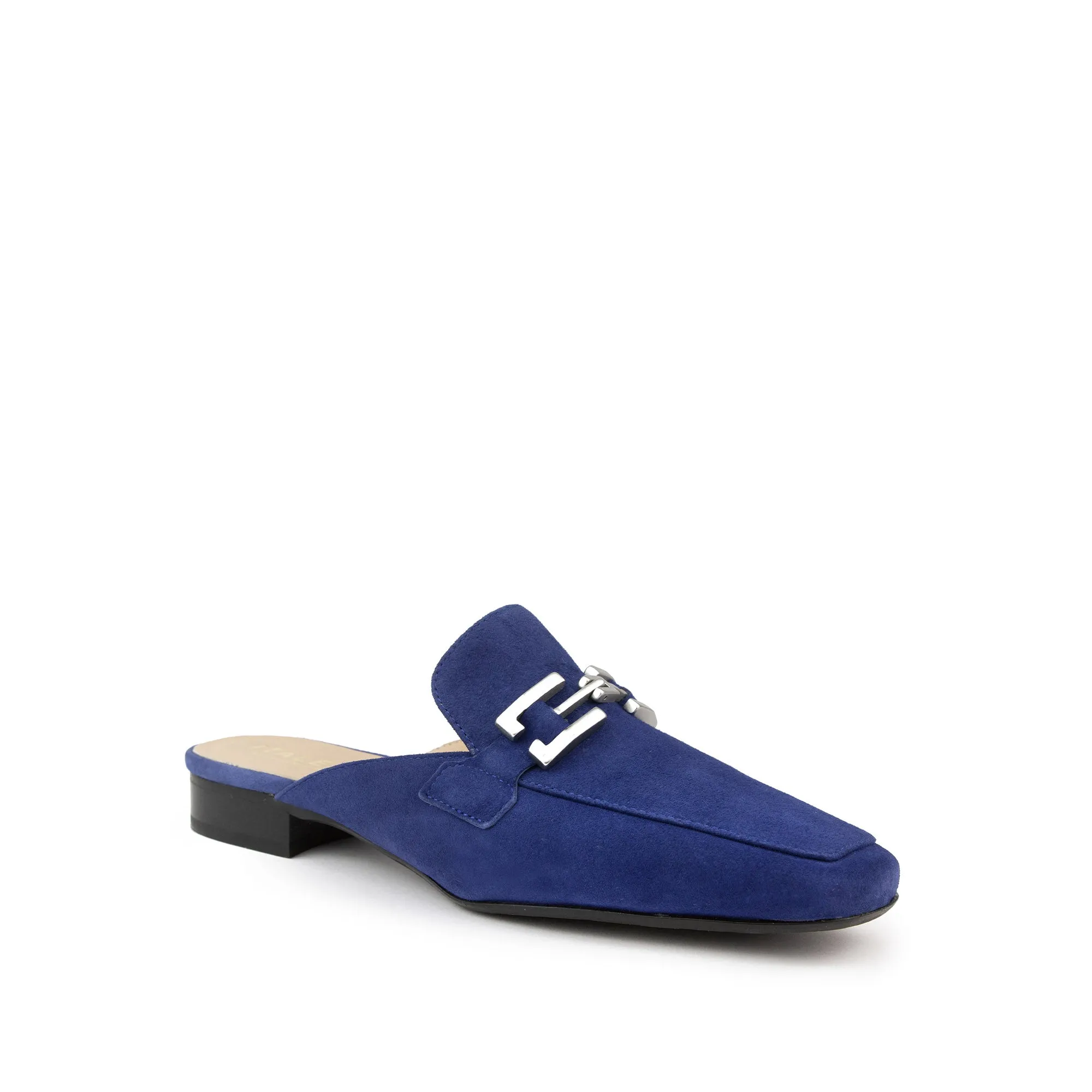 Cecile Mules Blu Marine