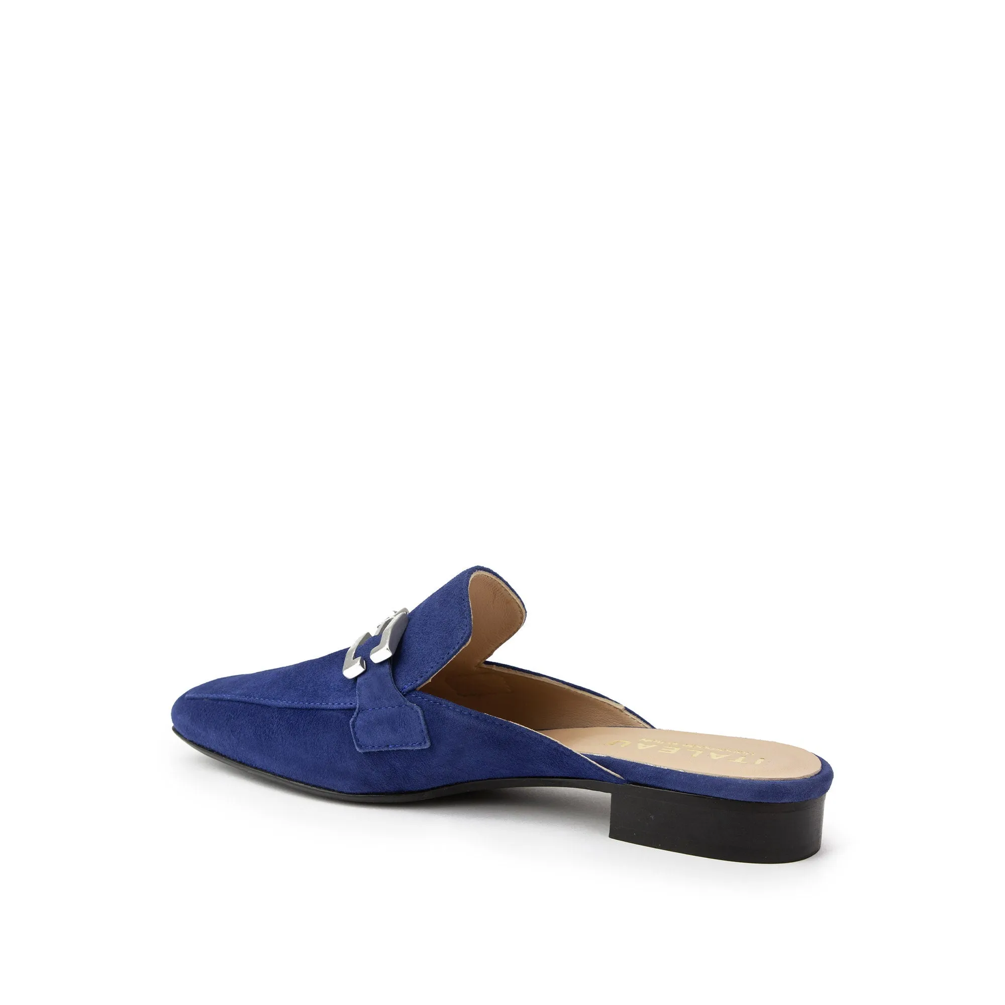 Cecile Mules Blu Marine