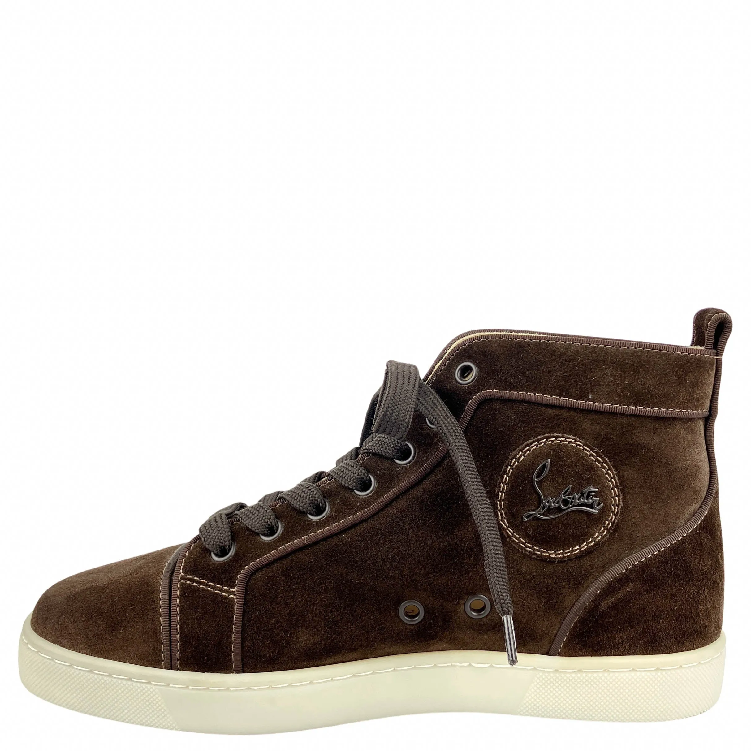Christian Louboutin Louis Orlato Suede Sneakers