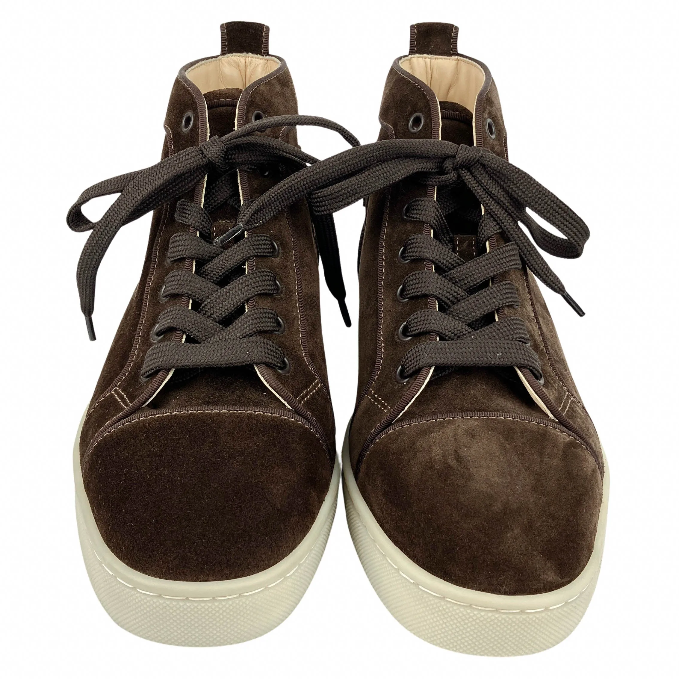 Christian Louboutin Louis Orlato Suede Sneakers