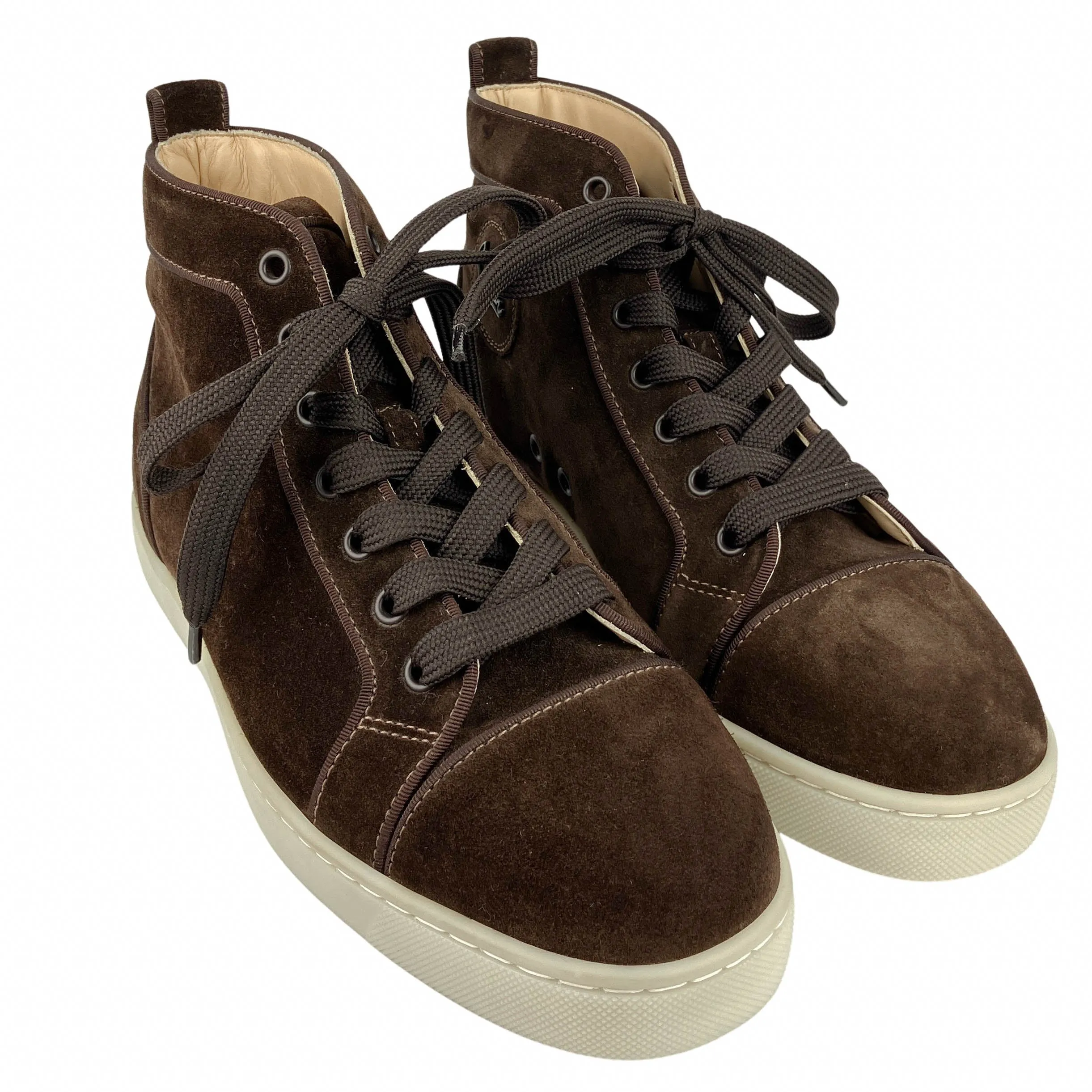 Christian Louboutin Louis Orlato Suede Sneakers