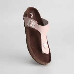 Cork Thong Formal Sandals for Women 2.0 – Rose