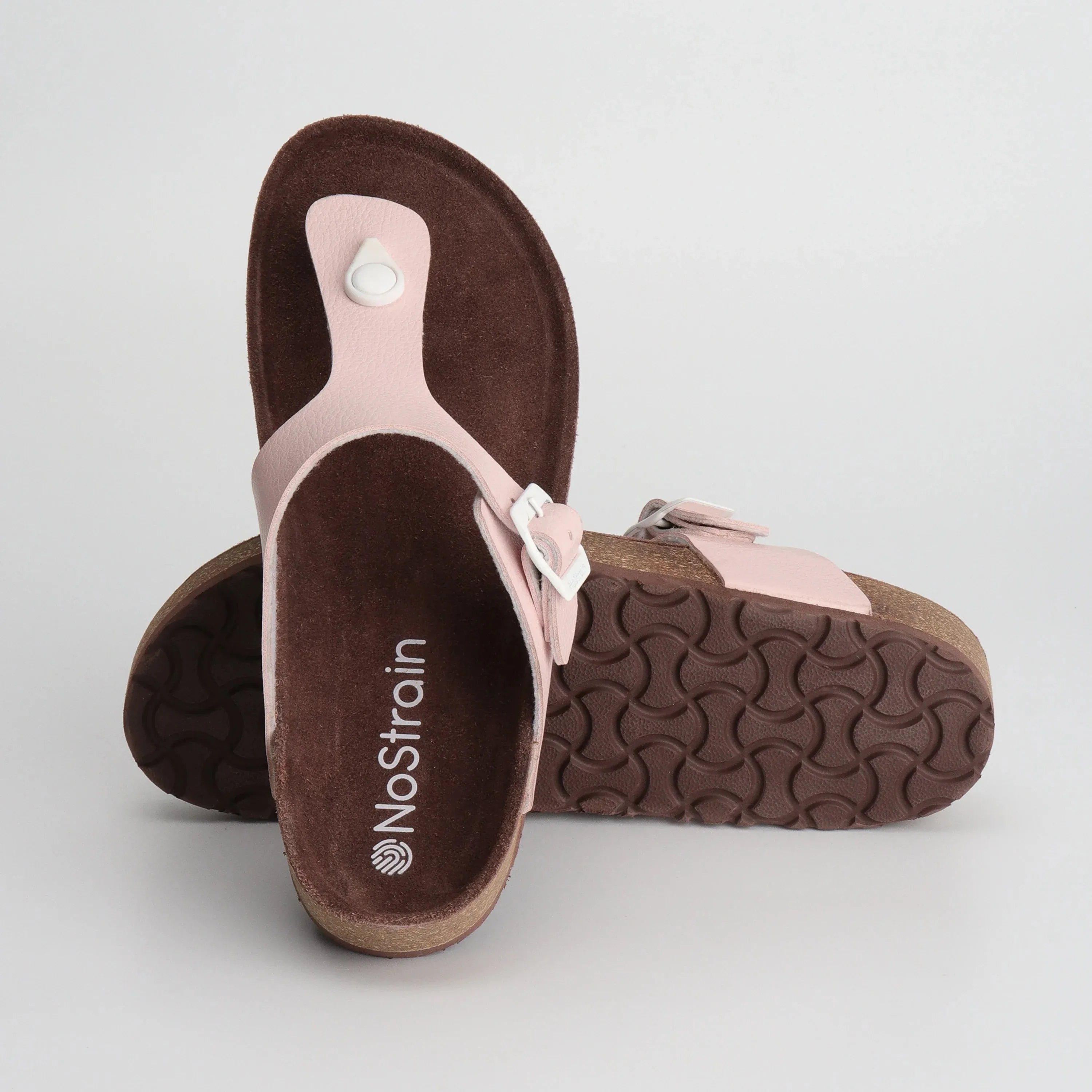Cork Thong Formal Sandals for Women 2.0 – Rose