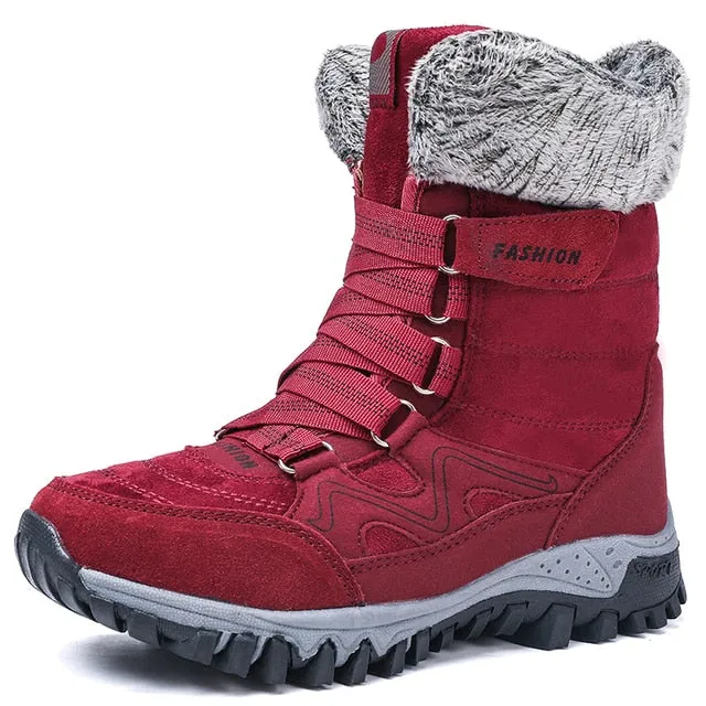 Dyavor Orthopedic Women Boots Arch Support Warm NonSlip High Top Boots