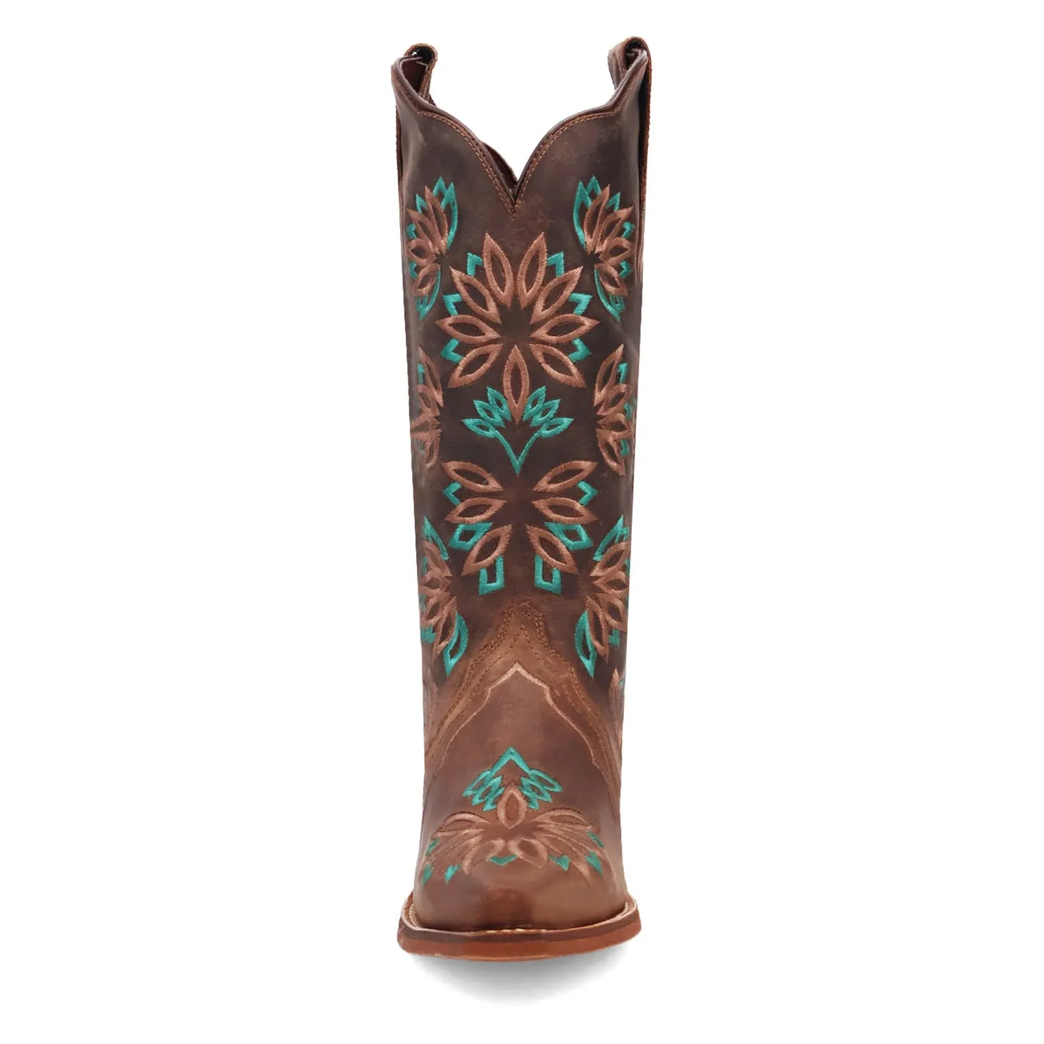 Laredo Womens Filly Tobacco Leather Cowboy Boots