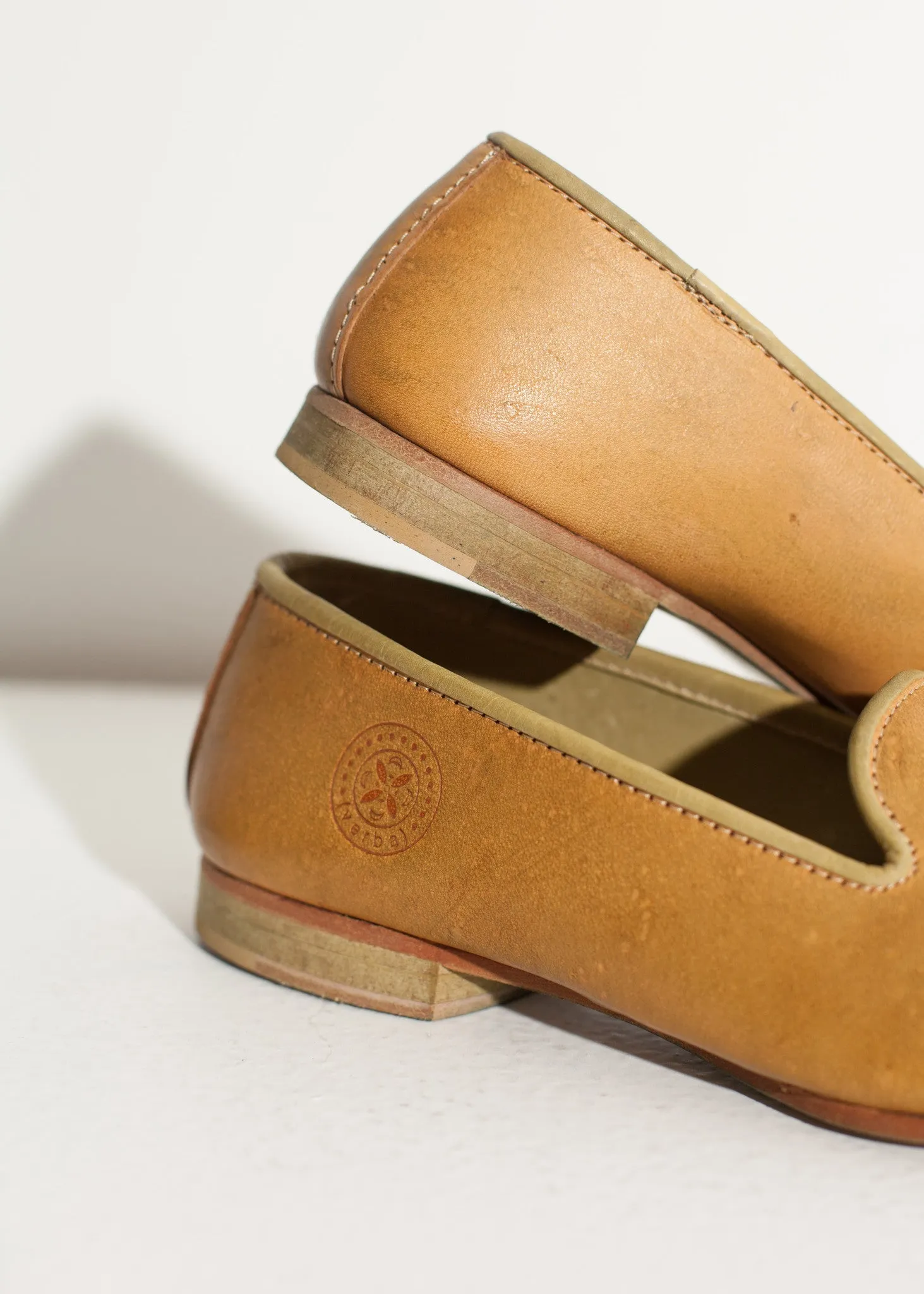Leather Loafer in Lime - Less Choice