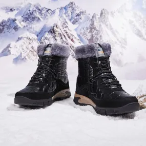Men's Waterproof Warm Plush Boots