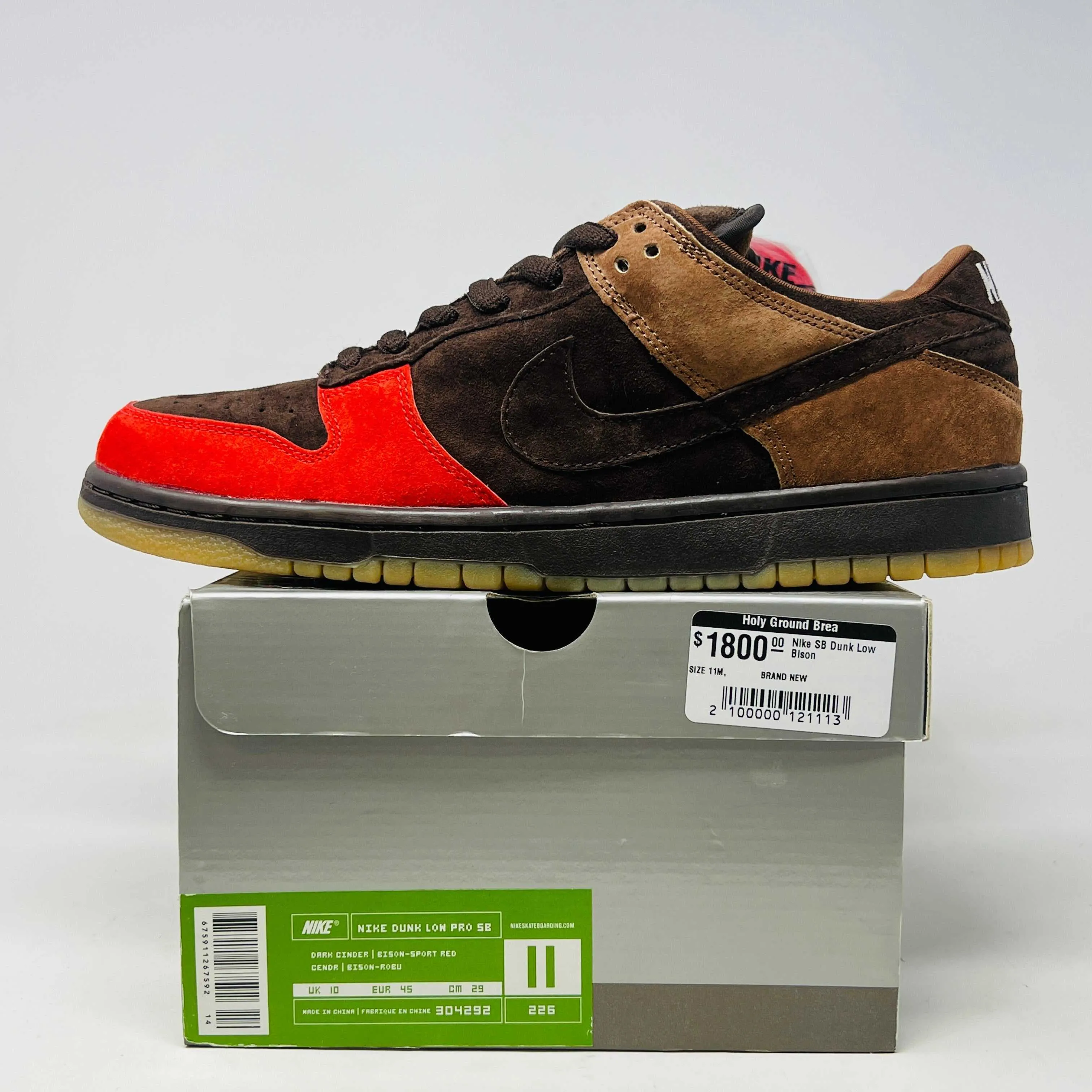 Nike SB Dunk Low Bison