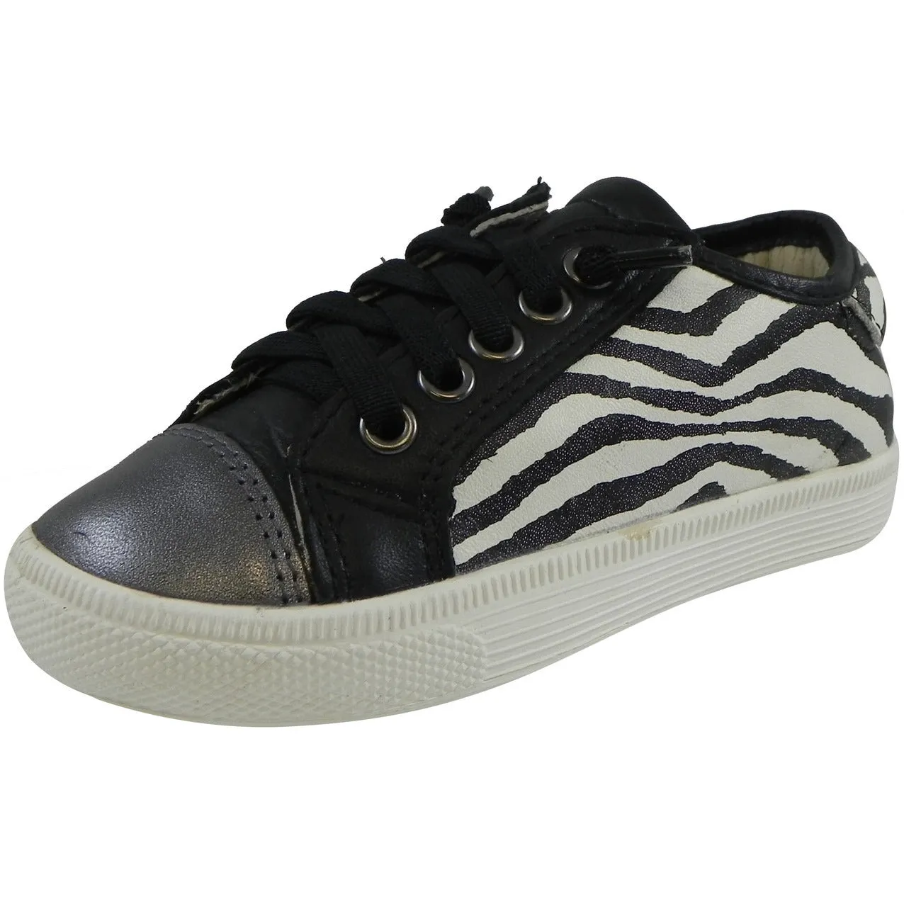Old Soles Girl's and Boy's 1031 Black Glam Jogger