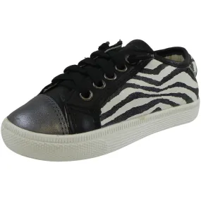 Old Soles Girl's and Boy's 1031 Black Glam Jogger