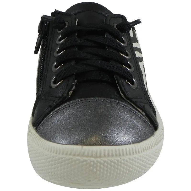 Old Soles Girl's and Boy's 1031 Black Glam Jogger