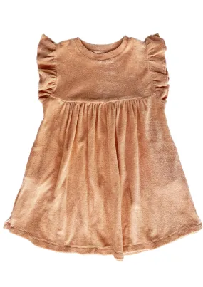 Paradise Terry Dress - Peach Nougat