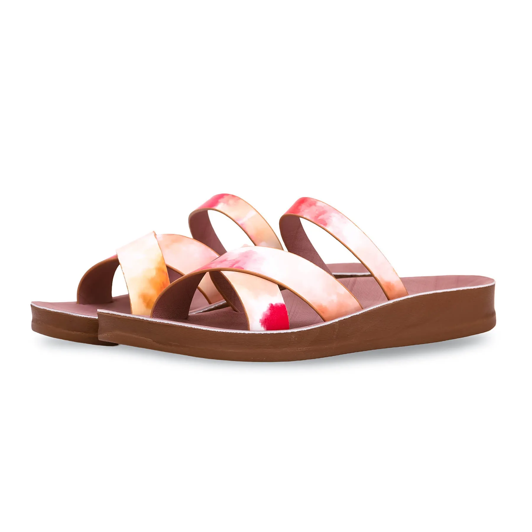 Peach Casual Sandals CL5398