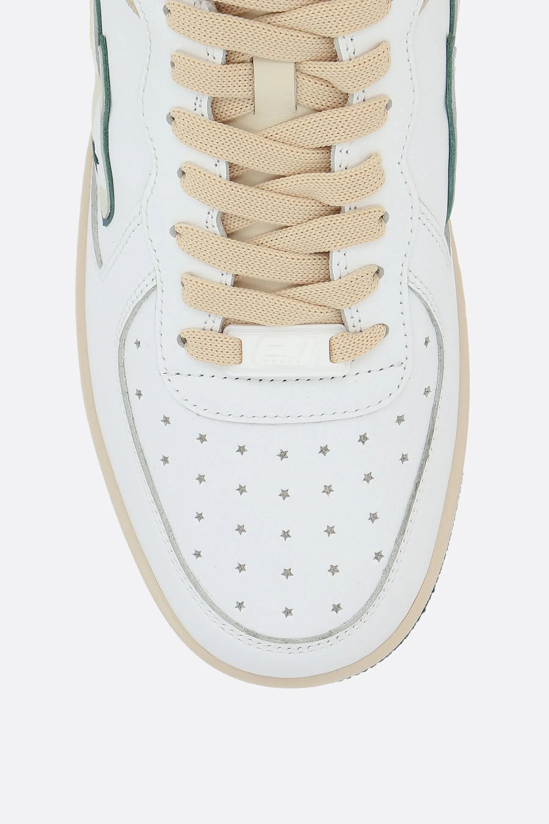 Rocket smooth leather and nabuk sneakers