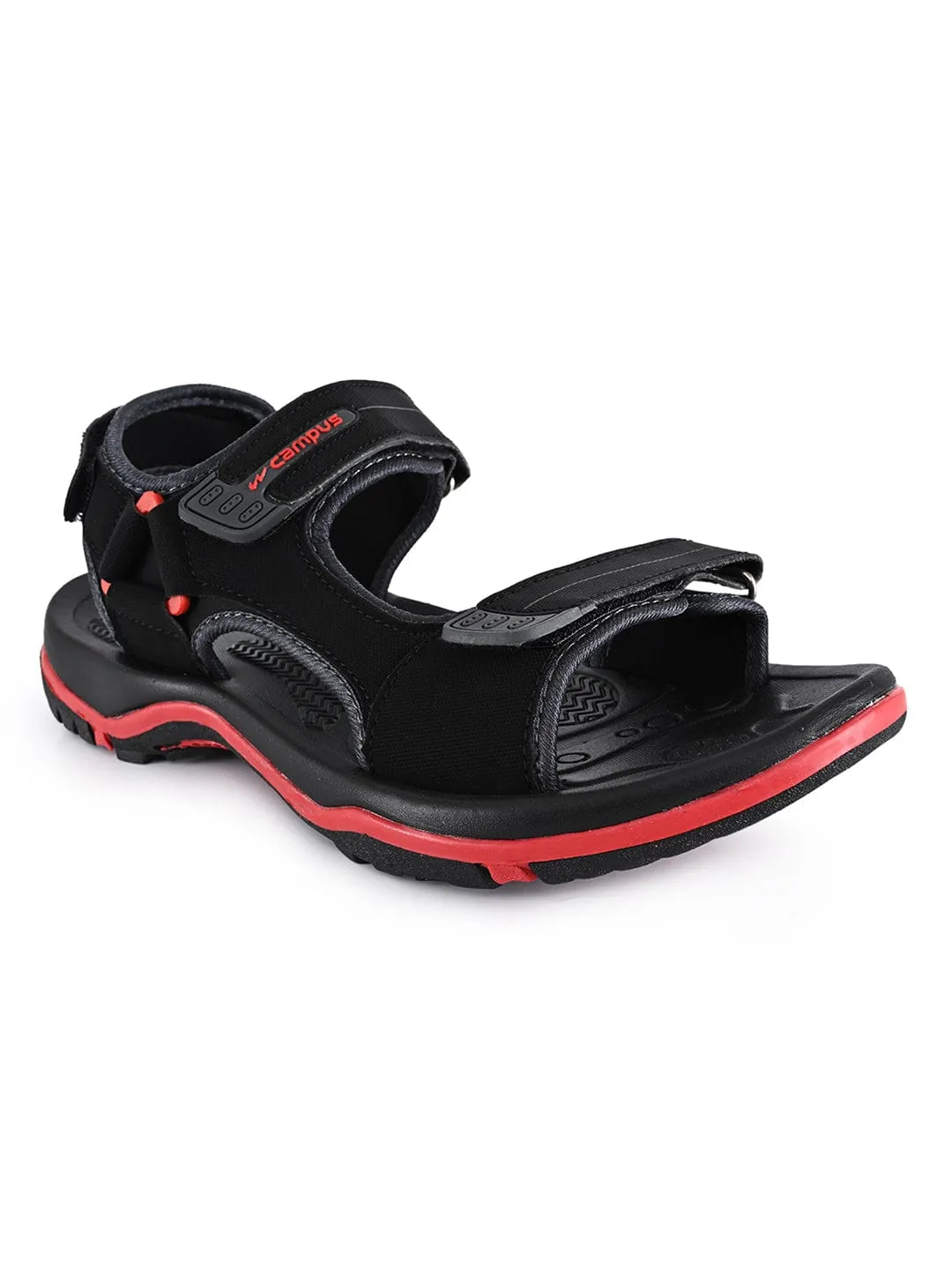 SD-054 Black Men's Sandals