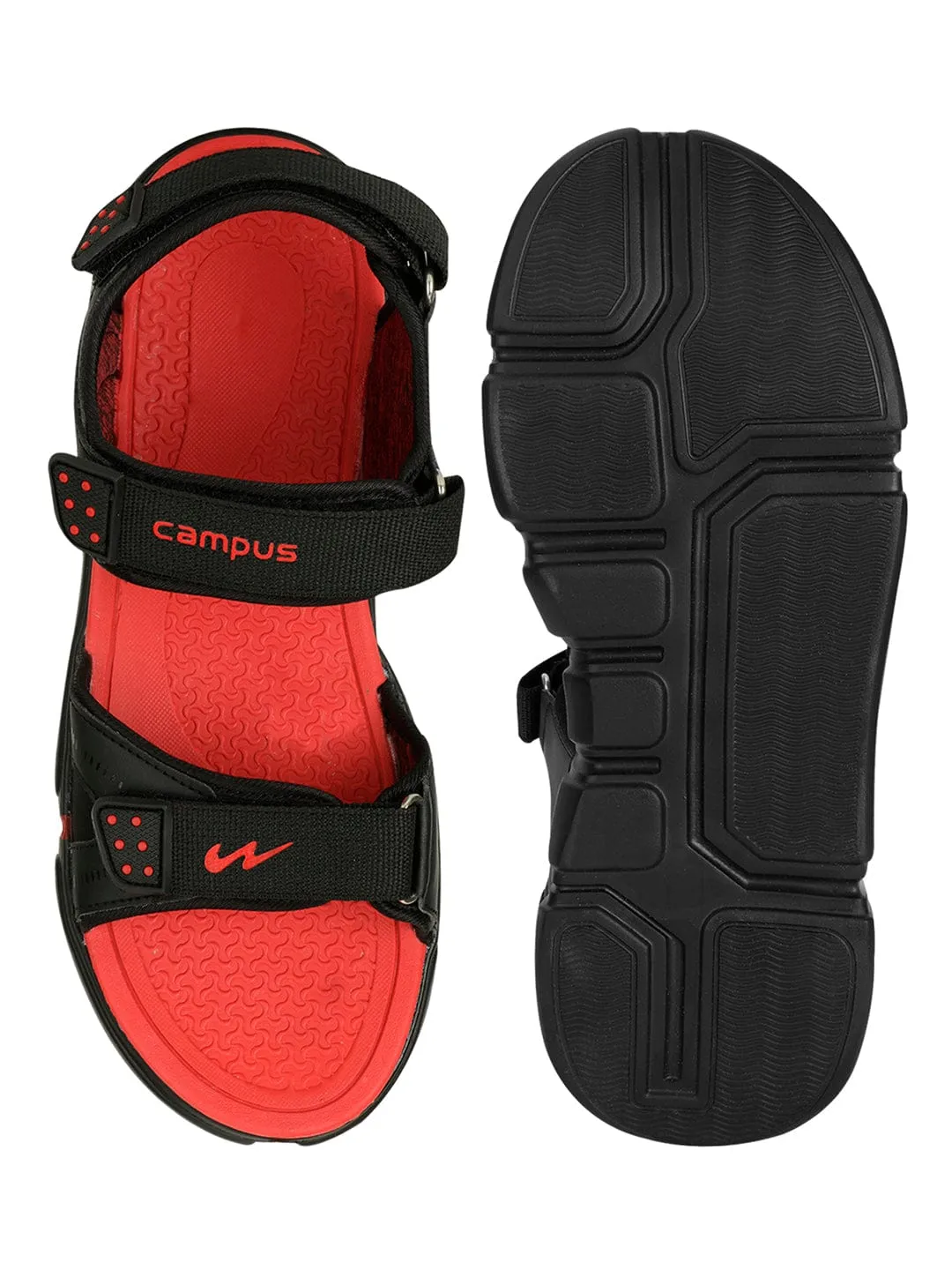 SD-069 Black Men's Sandals