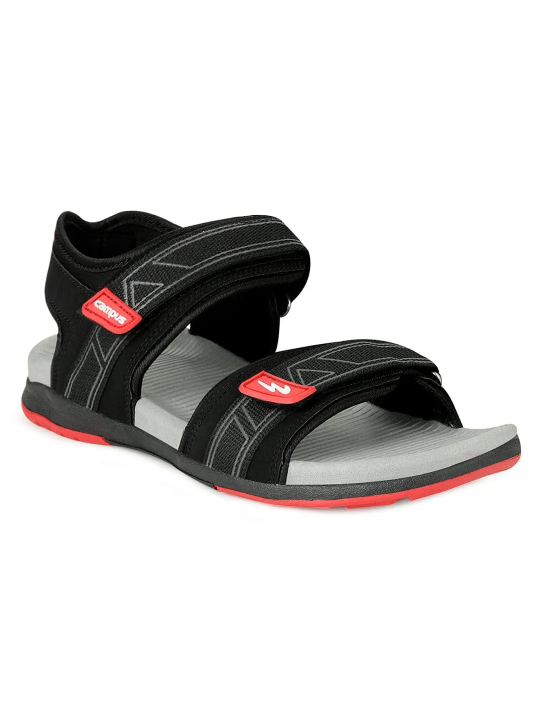 SD-071 Black Men's Sandals