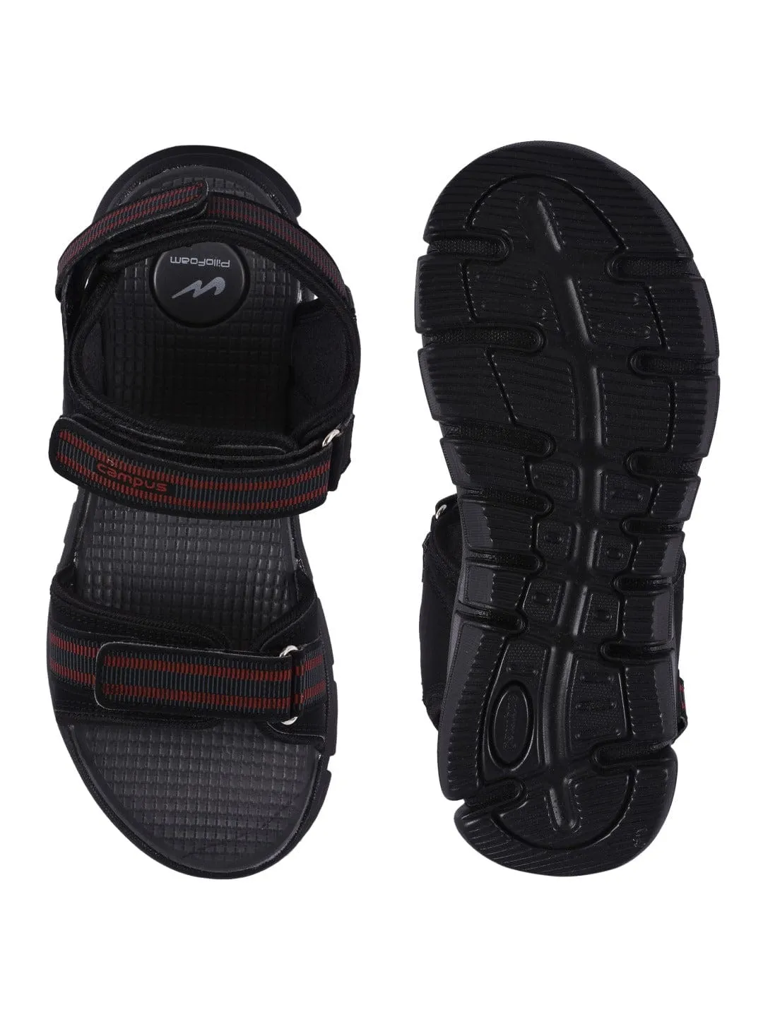 SD-PF029 Black Men's Sandals