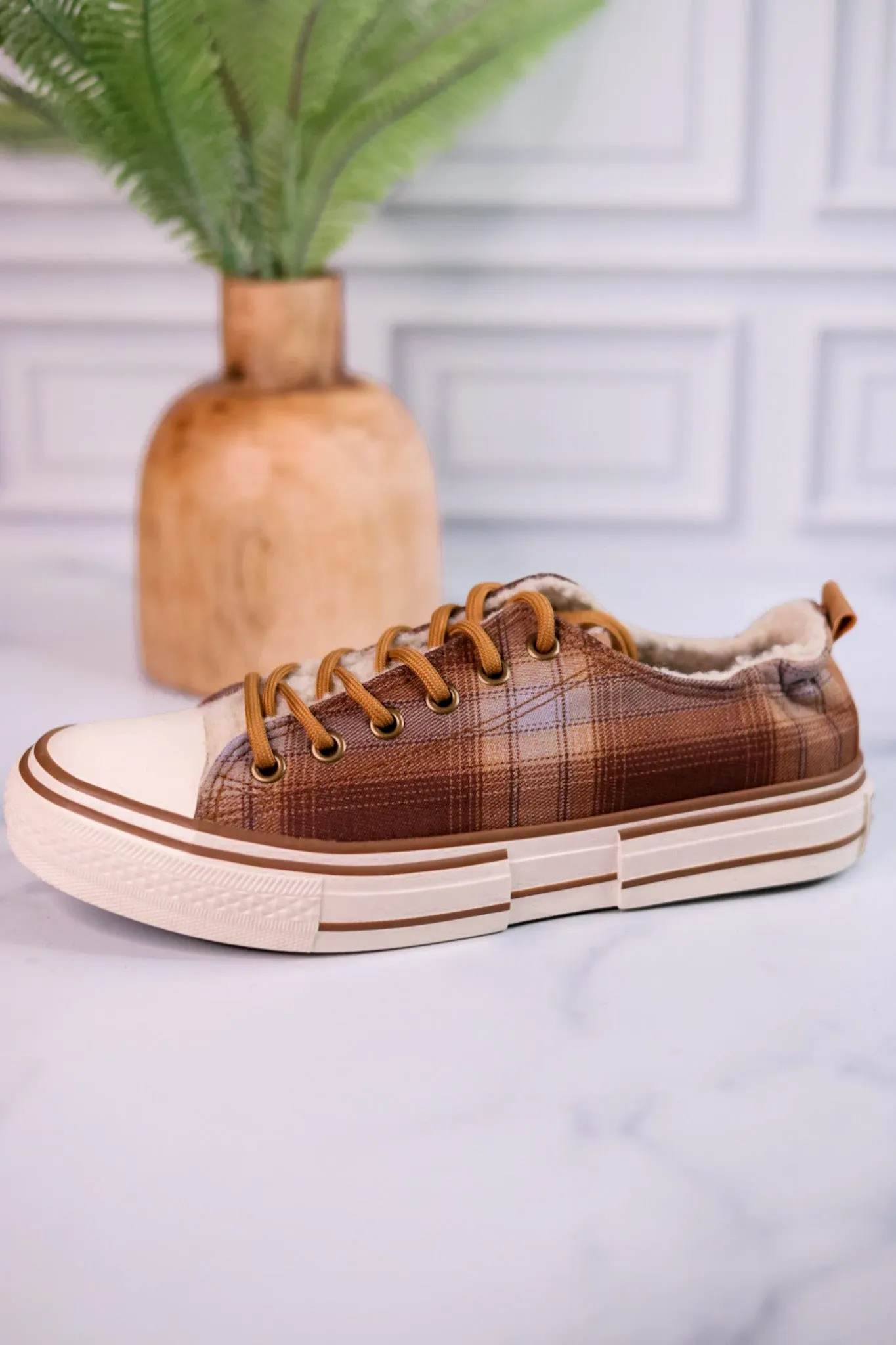 Very G Soli Plaid Sneakers FINAL SALE