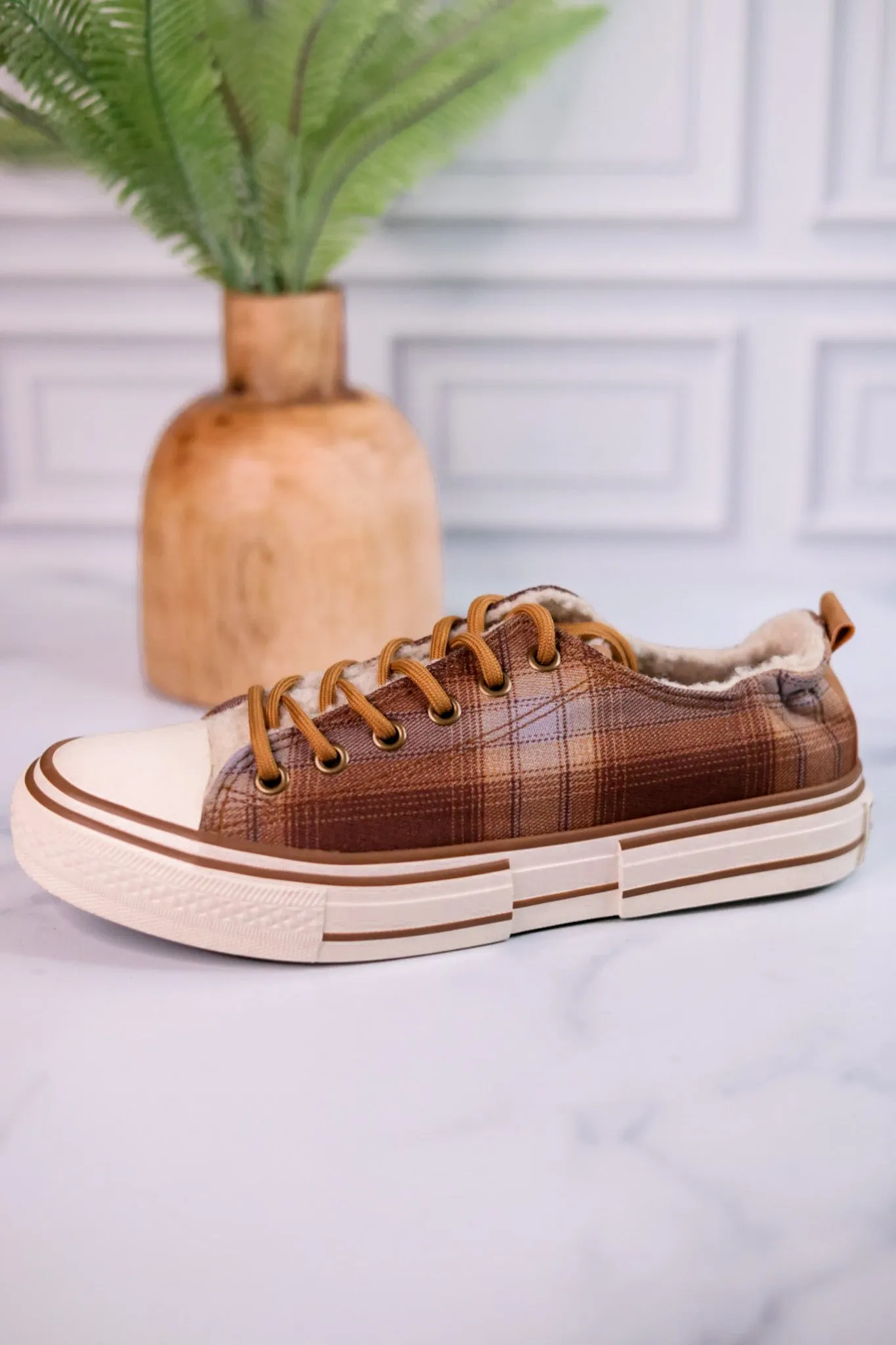 Very G Soli Plaid Sneakers FINAL SALE