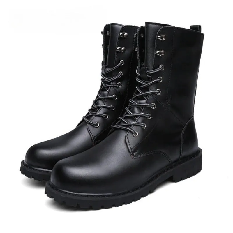 Warm Motorcycle Boots For Men