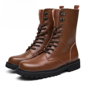 Warm Motorcycle Boots For Men