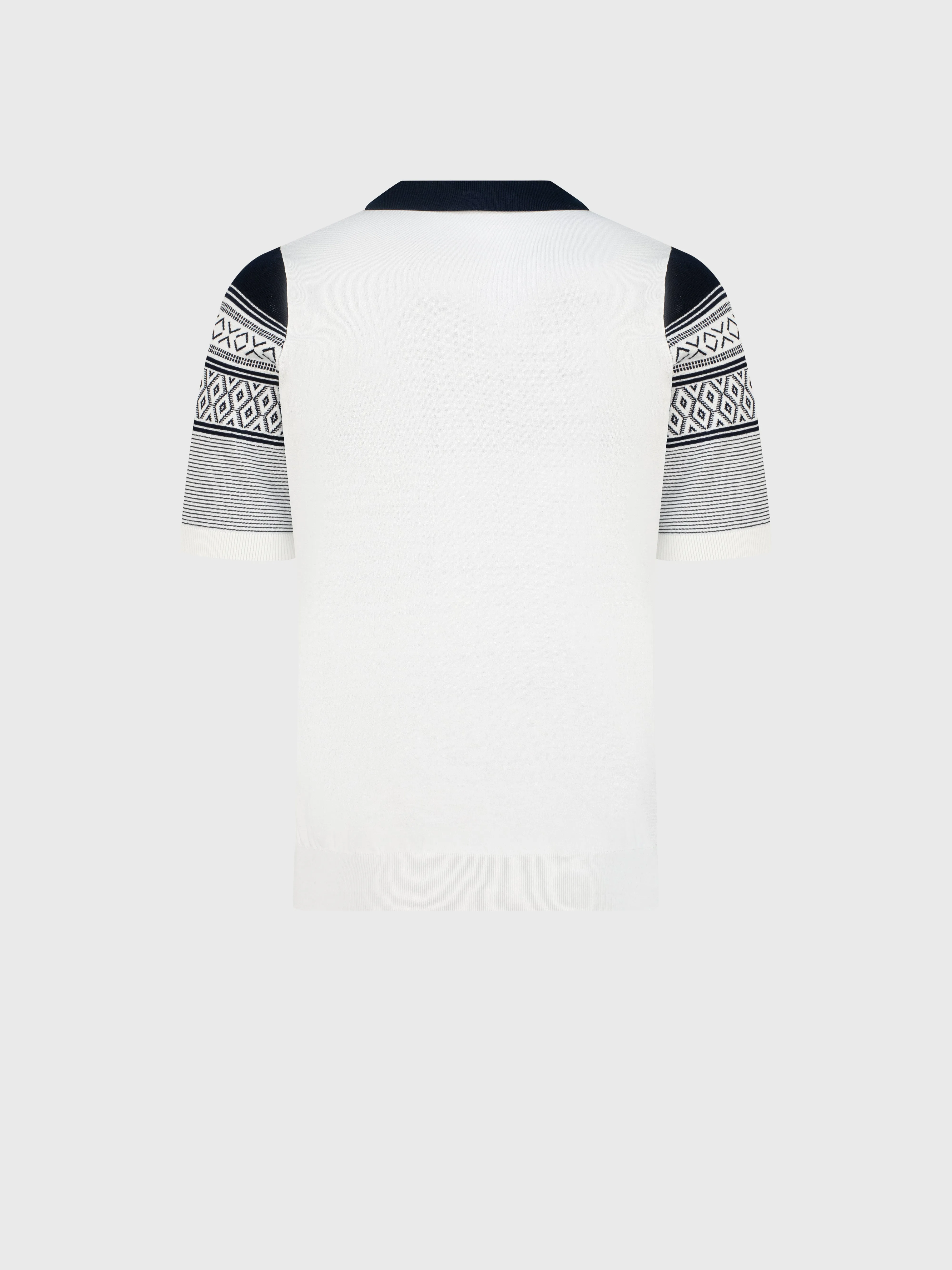 Zip Neck Polo Shirt